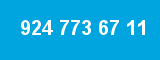 924 773 67 11